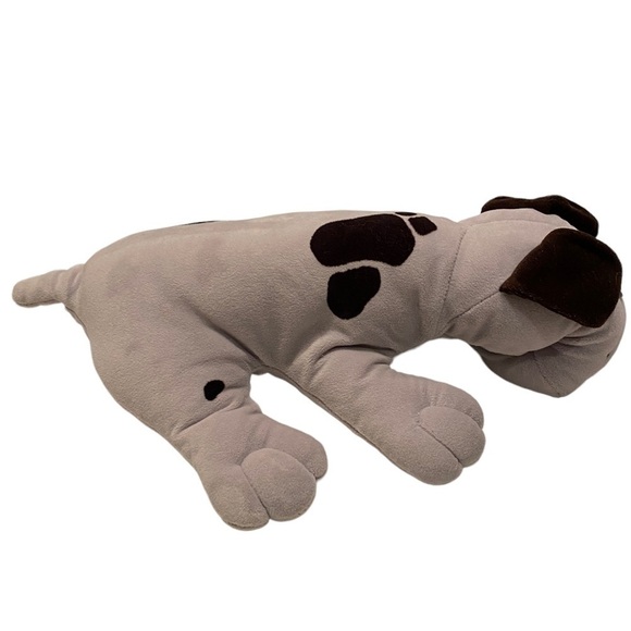 Pound Puppies Plush Puppy Dog Gray With Brown Spots Vintage 1985 Tonka - Picture 7 of 12